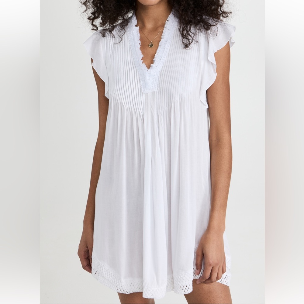 Poupette St. Barth White Swim Coverup